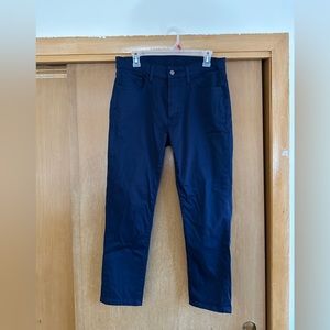 Uniqlo Men’s Navy Chinos (Medium)